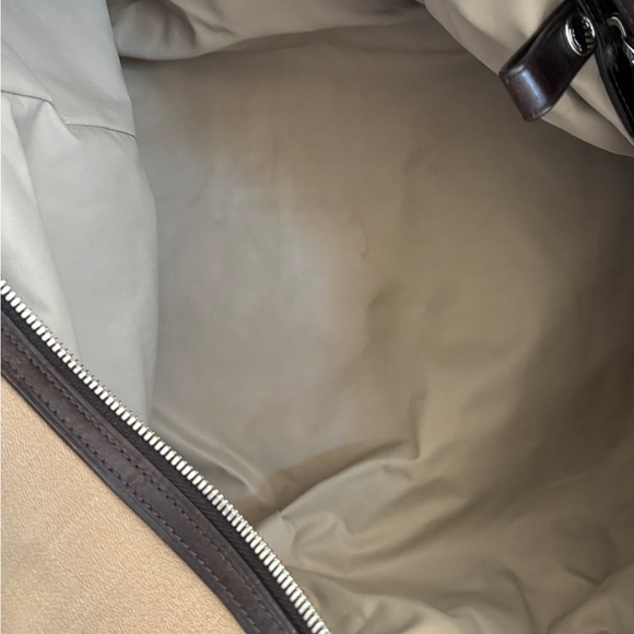 Tumi Duffle tan with leather straps - Picture 11 of 11
